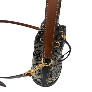 T Monogram Jacquard Mini Bucket Bag