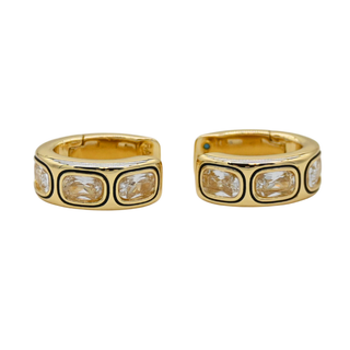 Cubic Hinged Chubbies Earrings
