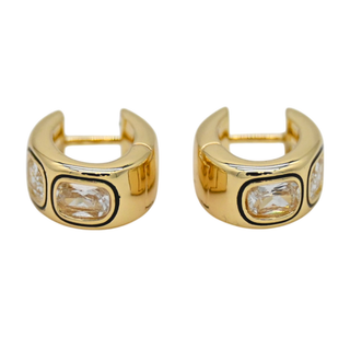 Cubic Hinged Chubbies Earrings