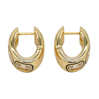 Cubic Hinged Chubbies Earrings