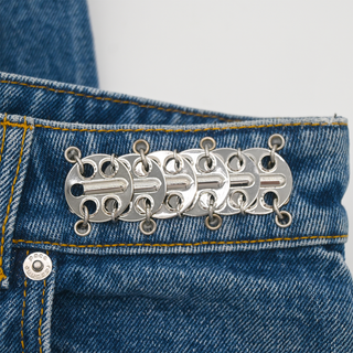 PACO RABANNE | Metal Disc Embellished Flared Jeans