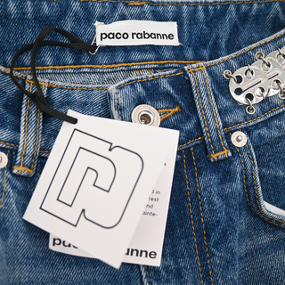 PACO RABANNE | Metal Disc Embellished Flared Jeans