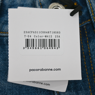 PACO RABANNE | Metal Disc Embellished Flared Jeans