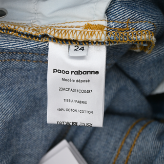 PACO RABANNE | Metal Disc Embellished Flared Jeans