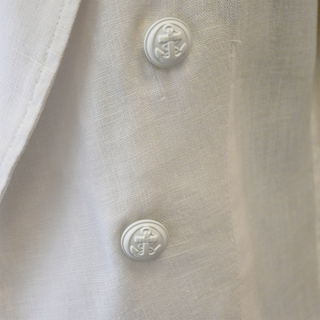 L'AGENCE | Wayne White Linen Blazer