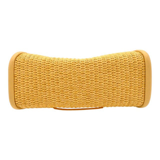 THEMOIRE | Yellow Raffia Bios Tote Crossbody Bag