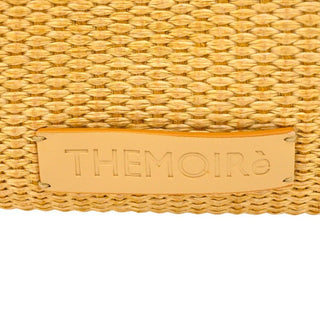 THEMOIRE | Yellow Raffia Bios Tote Crossbody Bag