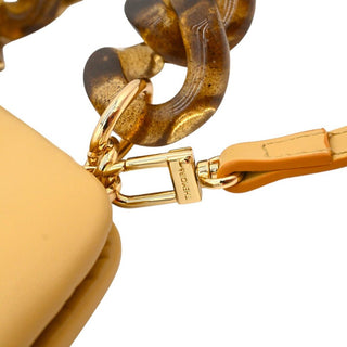 THEMOIRE | Yellow Raffia Bios Tote Crossbody Bag