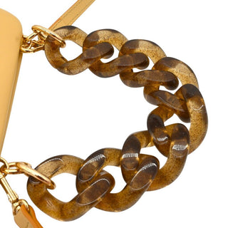 THEMOIRE | Yellow Raffia Bios Tote Crossbody Bag