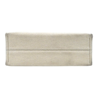 CELINE | Large Cabas Striped Textile Tote Bag