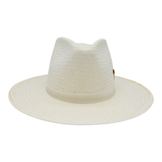 FREYA | Beige Woven Straw Hat