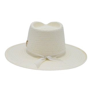 FREYA | Beige Woven Straw Hat