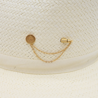 FREYA | Beige Woven Straw Hat