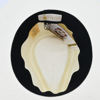 FREYA | Beige Woven Straw Hat