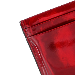 CHRISTIAN LOUBOUTIN | Kios Metallic Red Studded Card Holder