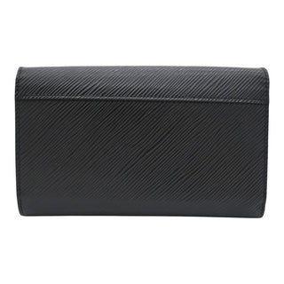 LOUIS VUITTON | Epi Leather Night Bird Sequin Twist Chain Wallet