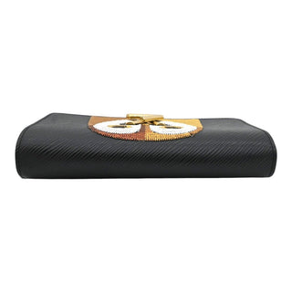 LOUIS VUITTON | Epi Leather Night Bird Sequin Twist Chain Wallet