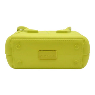 BOTTEGA VENETA | Lime Green Rubber Arco Tote Bag