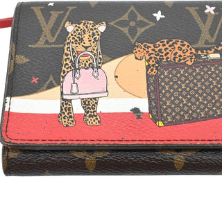 LOUIS VUITTON | Monogram Vivienne Christmas Animation Victorine Wallet