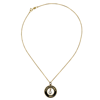 DIOR | Logo Medallion Pendant Necklace