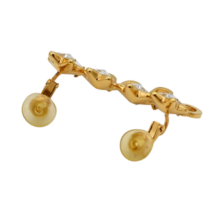 GUCCI | Script-Logo Crystal Star Climber Earring
