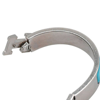 HERMES | Narrow Blue Clic H Bracelet