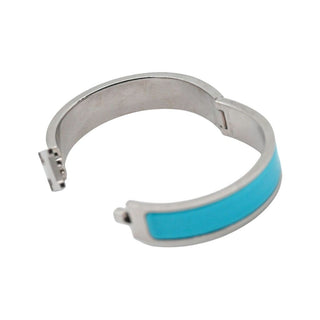 HERMES | Narrow Blue Clic H Bracelet