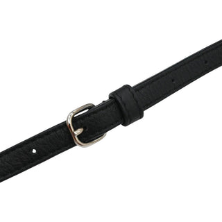 You Are The World Mini Camera Bag Black Leather Crossbody