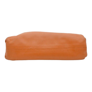 Tan Leather Mini Pouch Crossbody Bag