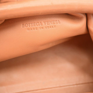 Tan Leather Mini Pouch Crossbody Bag