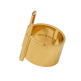 GIVENCHY | Gold U Lock Ring