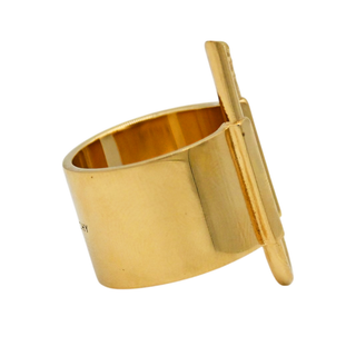GIVENCHY | Gold U Lock Ring