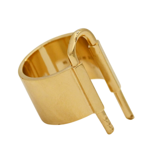 GIVENCHY | Gold U Lock Ring