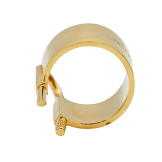 GIVENCHY | Gold U Lock Ring
