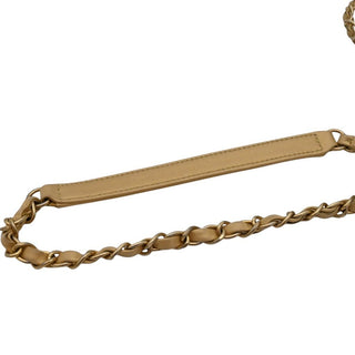 Gold Metallic Lambskin Coco Boy Camera Bag