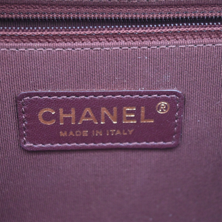 Gold Metallic Lambskin Coco Boy Camera Bag