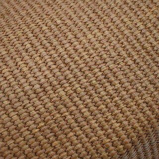 BRUNELLO CUCINELLI | Tan Raffia Leather Trim Beaded Tote Bag
