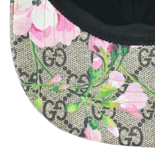 GG Supreme Blooms Floral Print Mesh Trucker Cap