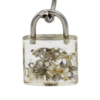 Resin CC Padlock Earrings