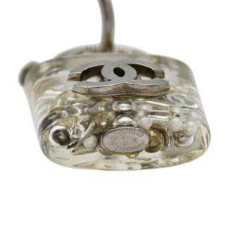 Resin CC Padlock Earrings