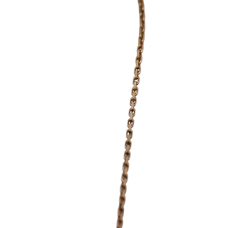 Crystal 'CHANEL' Logo Pendant Necklace
