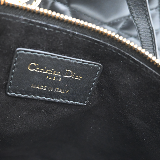 DIOR | Black Cannage Quilted Toujours Large Tote Bag