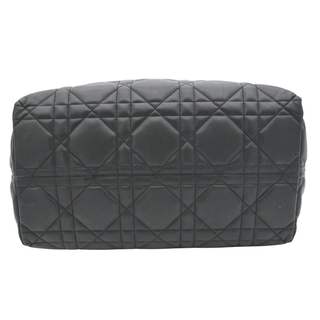 Black Cannage Quilted Toujours Large Tote Bag