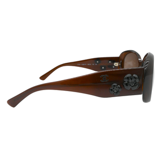 Camelia Brown Oversized Sunglasses