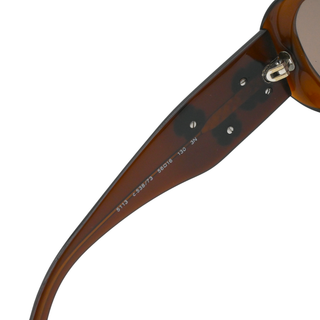 Camelia Brown Oversized Sunglasses