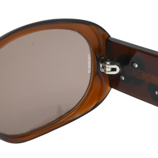 Camelia Brown Oversized Sunglasses