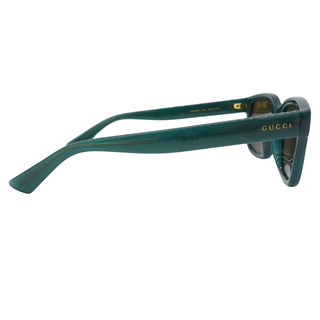 Teal Rectangular Sunglasses GG1583S