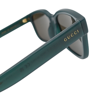 Teal Rectangular Sunglasses GG1583S