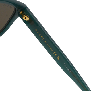 Teal Rectangular Sunglasses GG1583S
