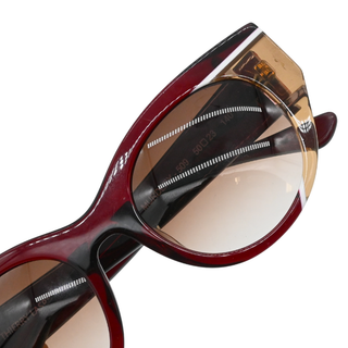 THIERRY LASRY | Murdery 509 Red & Beige Cat-Eye Sunglasses